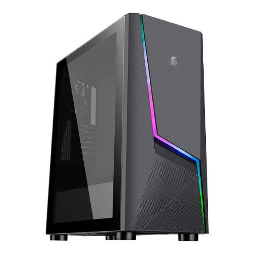 Ant Esports ICE-130AG RGB Cabinet (Matte Black)