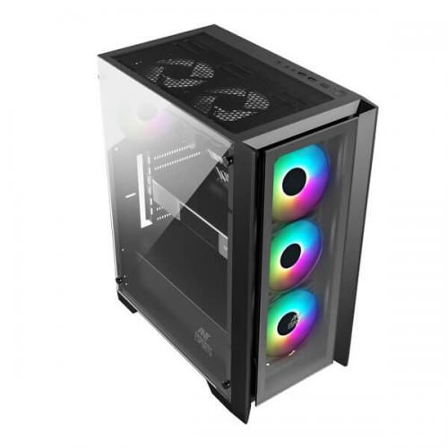 Ant Esports ICE-170TG (ATX) Mid Tower Cabinet (Black)