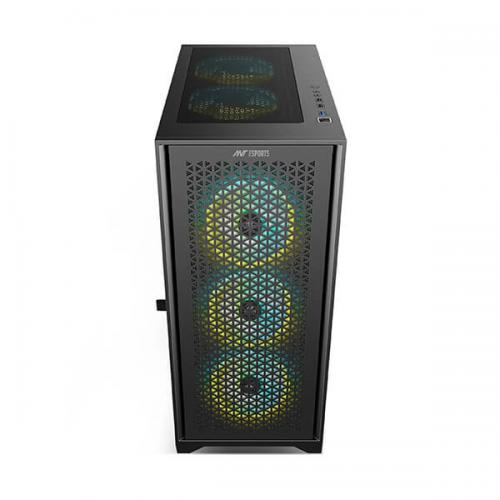 Ant Esports ICE-4000 RGB (ATX) Cabinet (Black)