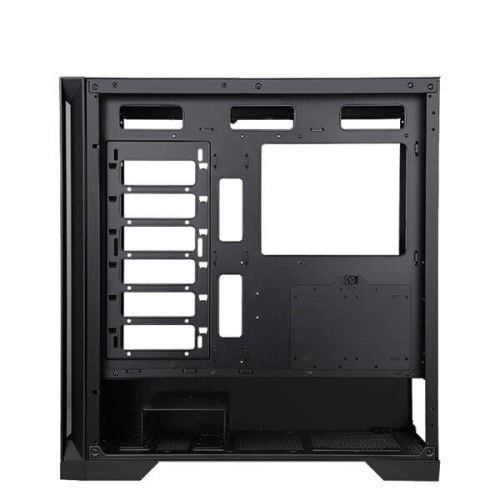 Ant Esports ICE-590TG ARGB (E-ATX) Mid Tower Cabinet (Black)