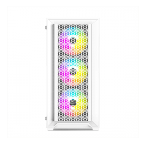 Ant Esports SX7 Auto RGB (ATX) Mid Tower Cabinet (White)