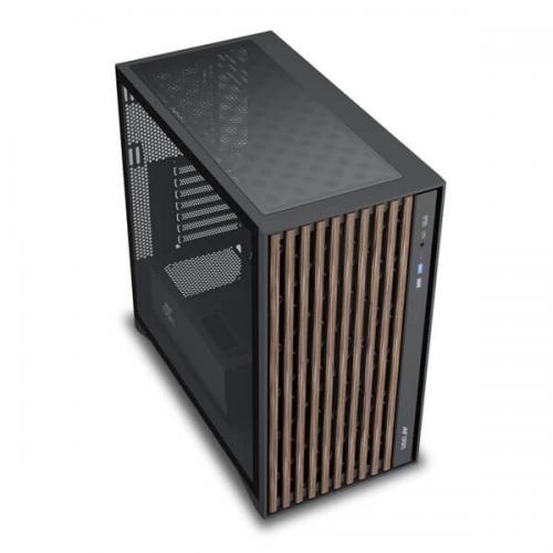 Ant Esports Zen Wood C3 (ATX) Mid Tower Cabinet (Black)