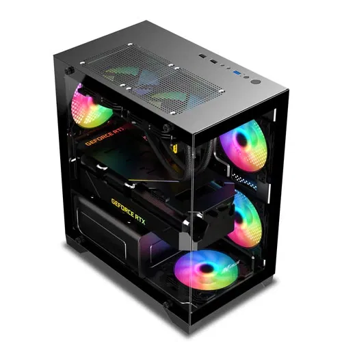 Ant Value CV200 Black MATX Mini Tower Case