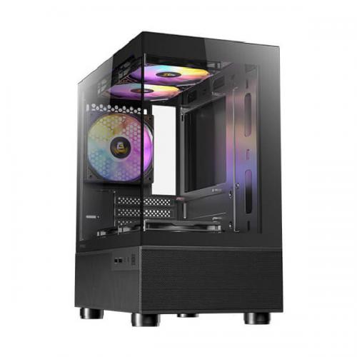 Antec CX200M RGB Elite (M-ATX) Mini Tower Cabinet (Black)