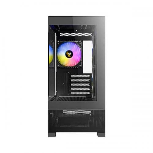 Antec CX500M RGB Black M-ATX Mini Tower Case