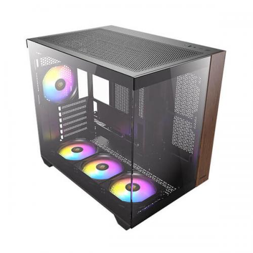 Antec CX800 Wood ARGB ATX Mid Tower Case (Black)