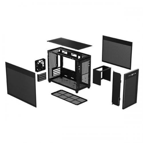 Asus Prime AP201 (M-ATX) Mini Tower Cabinet (Black)