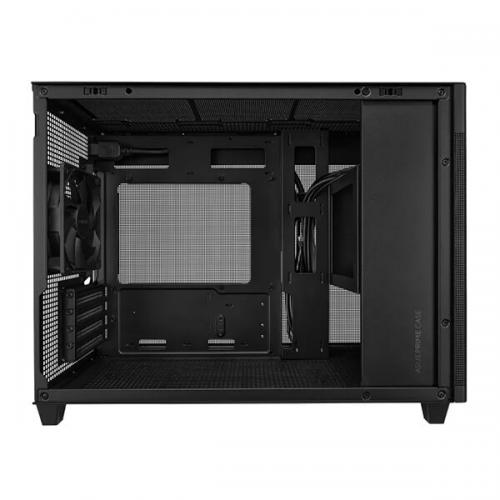 Asus Prime AP201 (M-ATX) Mini Tower Cabinet with Tempered Glass Side Panel (Black)