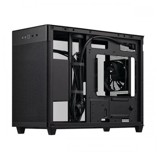 Asus Prime AP201 (M-ATX) Mini Tower Cabinet with Tempered Glass Side Panel (Black)