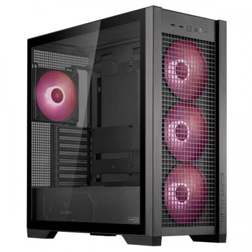 Asus TUF Gaming GT302 ARGB (E-ATX) Mid Tower Cabinet (Black)