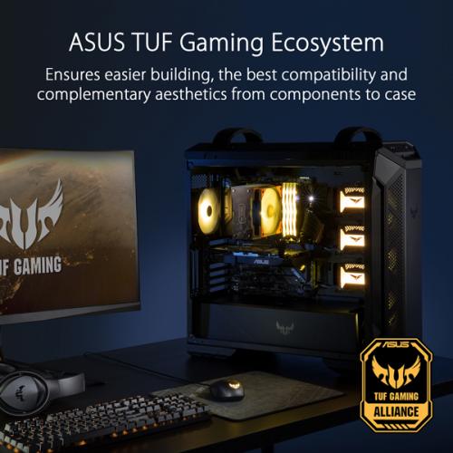 Asus TUF Gaming GT501 RGB Cabinet (Grey)