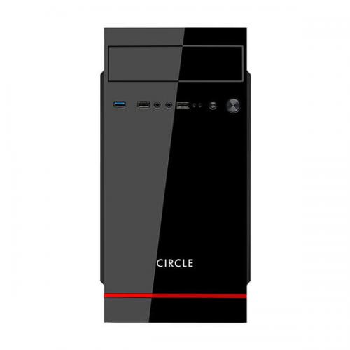 Circle Bonsai 3.0 (M-ATX) Mini Tower Cabinet (Black)