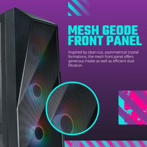 Cooler Master CMP 520 (ATX) Mid Tower Cabinet (Black)