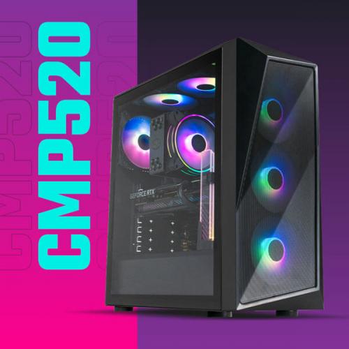 Cooler Master CMP 520 (ATX) Mid Tower Cabinet (Black)