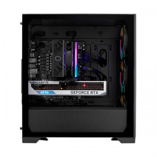 Cooler Master Elite 301 ARGB (M-ATX) Mini Tower Cabinet (Black)