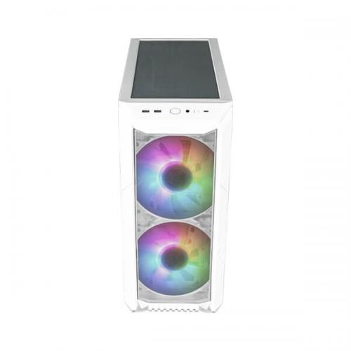 Cooler Master HAF 500 (E-ATX) Cabinet (White)