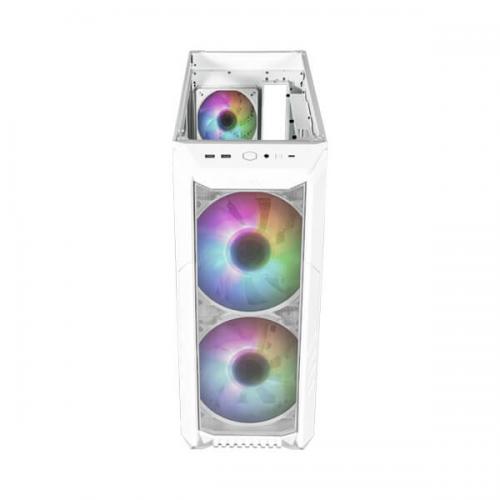 Cooler Master HAF 500 (E-ATX) Cabinet (White)