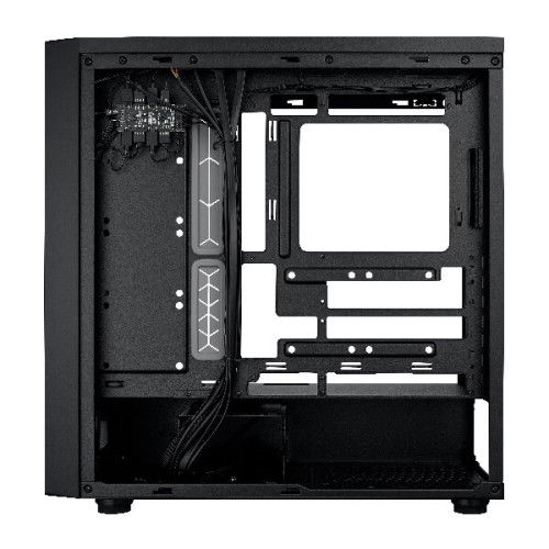 Cooler Master MasterBox 600 ARGB (E-ATX) Mid Tower Cabinet (Black)