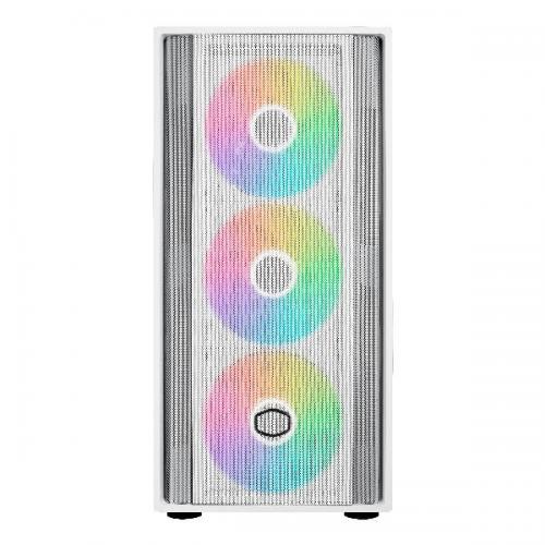 Cooler Master MasterBox 600 ARGB (E-ATX) Mid Tower Cabinet (White)