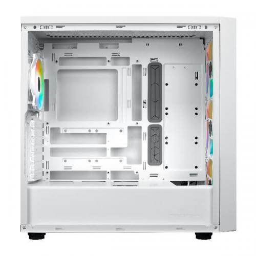 Cooler Master MasterBox 600 ARGB (E-ATX) Mid Tower Cabinet (White)