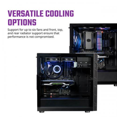 Cooler Master MasterBox MB600L V2 Cabinet (Black)