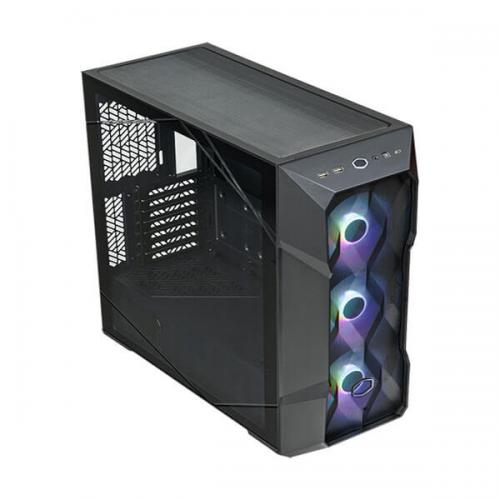 Cooler Master MasterBox TD500 Mesh V2 ARGB (E-ATX) Mid Tower Cabinet (Black)