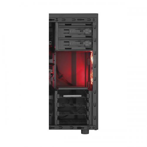 Corsair Spec-01 Red LED (ATX) Mid Tower Cabinet (Black)