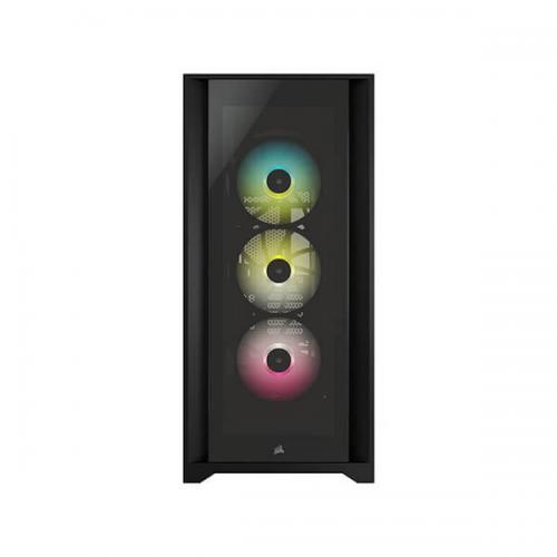 Corsair iCUE 5000X RGB Mid Tower Cabinet (Black)