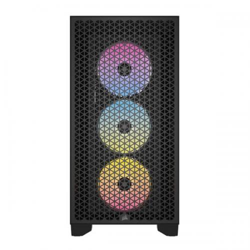 Corsair 3000D RGB Airflow Mid-Tower (ATX) Cabinet (Black)