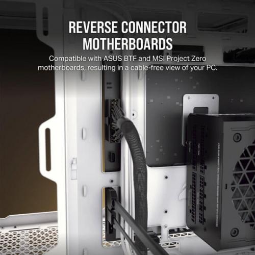 Corsair 2500X Airflow (M-ATX) Min Tower Cabinet (White)