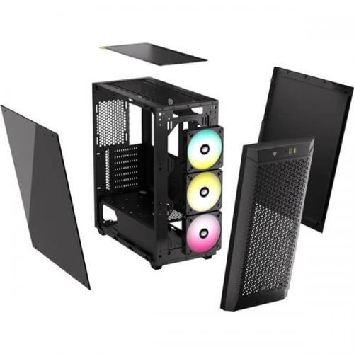 Corsair 480T RGB Airflow (ATX) Mid Tower Cabinet (Black)