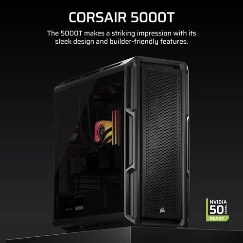 CORSAIR 5000T E-ATX Mid Tower Case