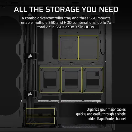 CORSAIR 5000T E-ATX Mid Tower Case