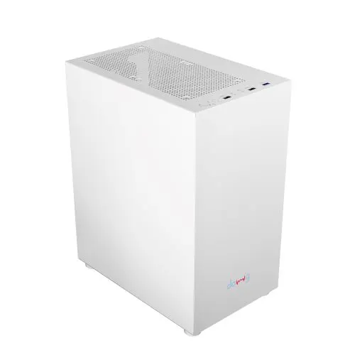 Dawg V110 White M-ATX Mini Tower Case