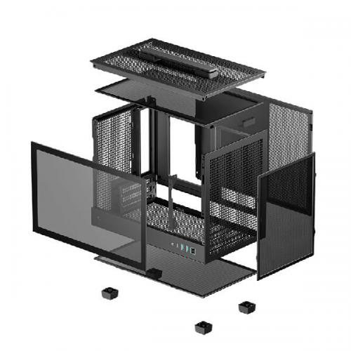 DeepCool CH160 (Mini-ITX) Mini Tower Cabinet (Black)