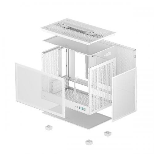 DeepCool CH160 WH (Mini-ITX) Mini Tower Cabinet (White)