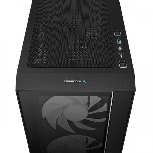 DeepCool Matrexx 55 Mesh V4 C ARGB (ATX) Mid Tower Cabinet (Black)