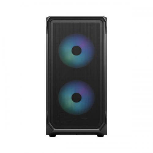 Fractal Design Focus 2 Mesh RGB TG Clear Tint (ATX) Mid Tower Cabinet (Black)