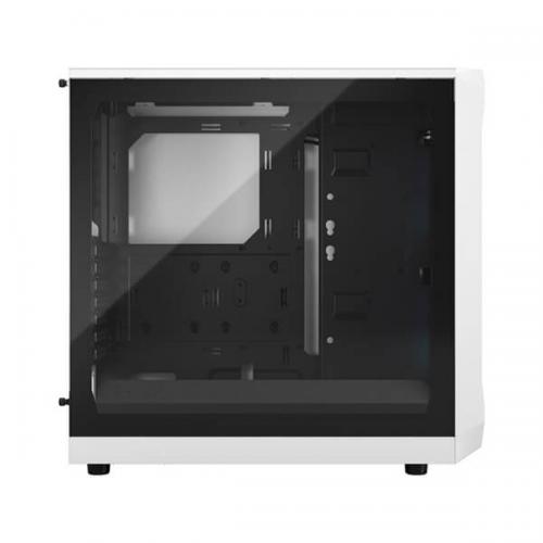 Fractal Design Focus 2 Mesh RGB TG Clear Tint (ATX) Mid Tower Cabinet (White)