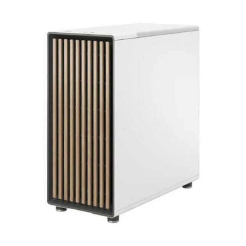 Fractal Design North Chalk TG Clear (ATX) Mid Tower Cabinet (White)