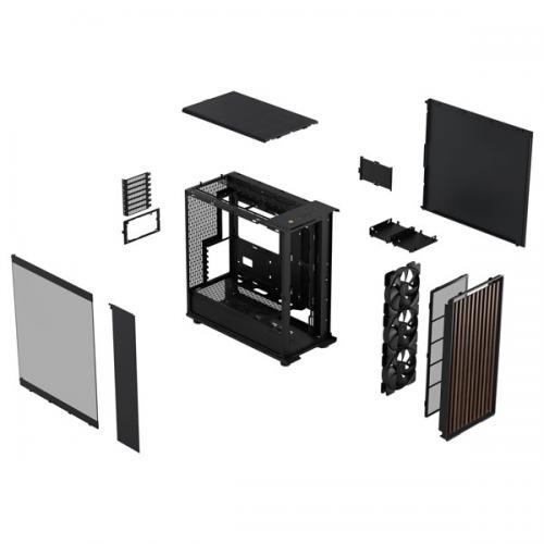 Fractal Design North XL TG Dark (E-ATX) Mid Tower Cabinet (Black)