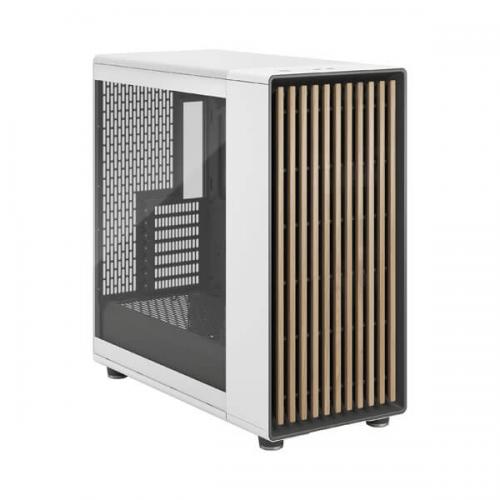 Fractal Design North XL TG Clear (E-ATX) Mid Tower Cabinet (White)