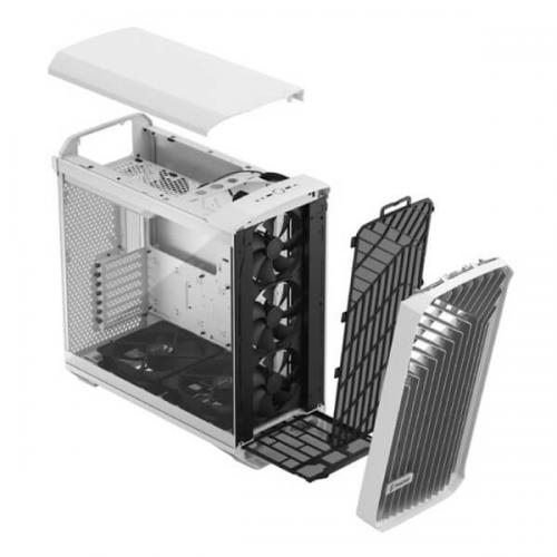 Fractal Design Torrent TG Clear Tint (E-ATX) Mid Tower Cabinet (White)