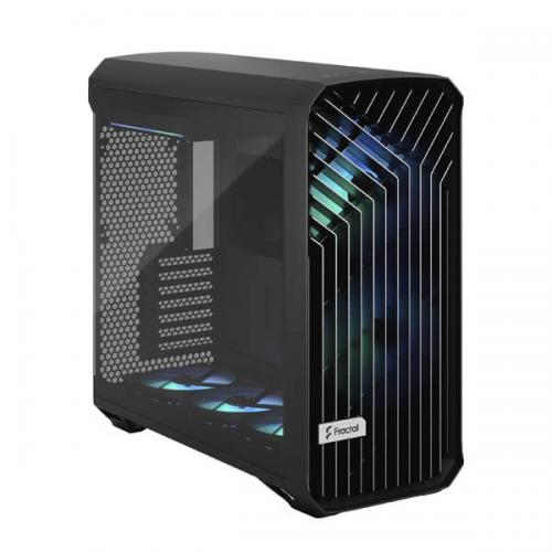 Fractal Design Torrent TG Light Tint RGB (E-ATX) Mid Tower Cabinet (Black)