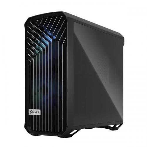 Fractal Design Torrent TG Light Tint RGB (E-ATX) Mid Tower Cabinet (Black)