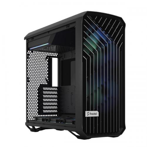 Fractal Design Torrent TG Light Tint RGB (E-ATX) Mid Tower Cabinet (Black)