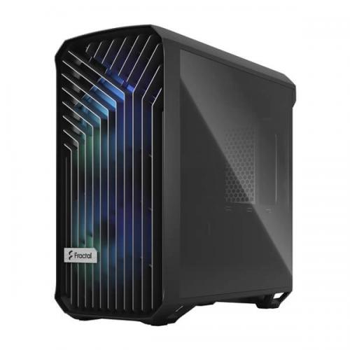 Fractal Design Torrent Compact TG Light Tint RGB (E-ATX) Mid Tower Cabinet (Black)