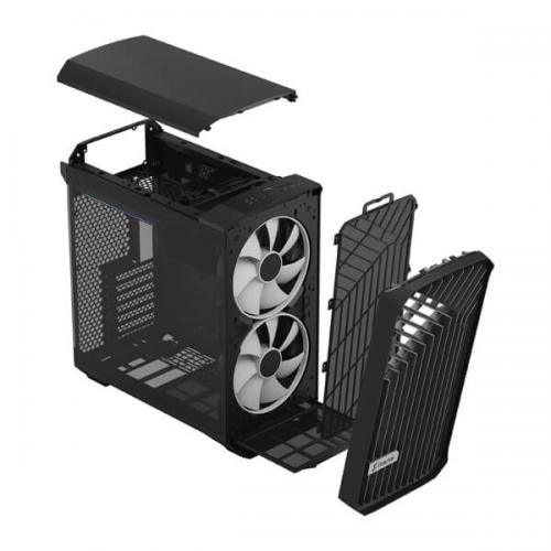 Fractal Design Torrent Compact TG Light Tint RGB (E-ATX) Mid Tower Cabinet (Black)