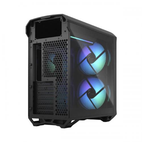 Fractal Design Torrent Compact TG Light Tint RGB (E-ATX) Mid Tower Cabinet (Black)