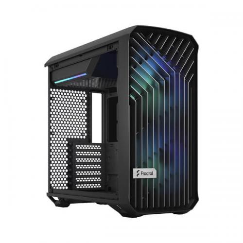 Fractal Design Torrent Compact TG Light Tint RGB (E-ATX) Mid Tower Cabinet (Black)